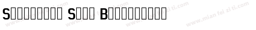Statement Sans Bold字体转换